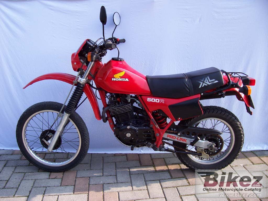 Big  xl 500 r picture and wallpaper from Bikez.com